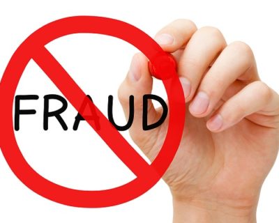 types of frauds in business red line through Fraud